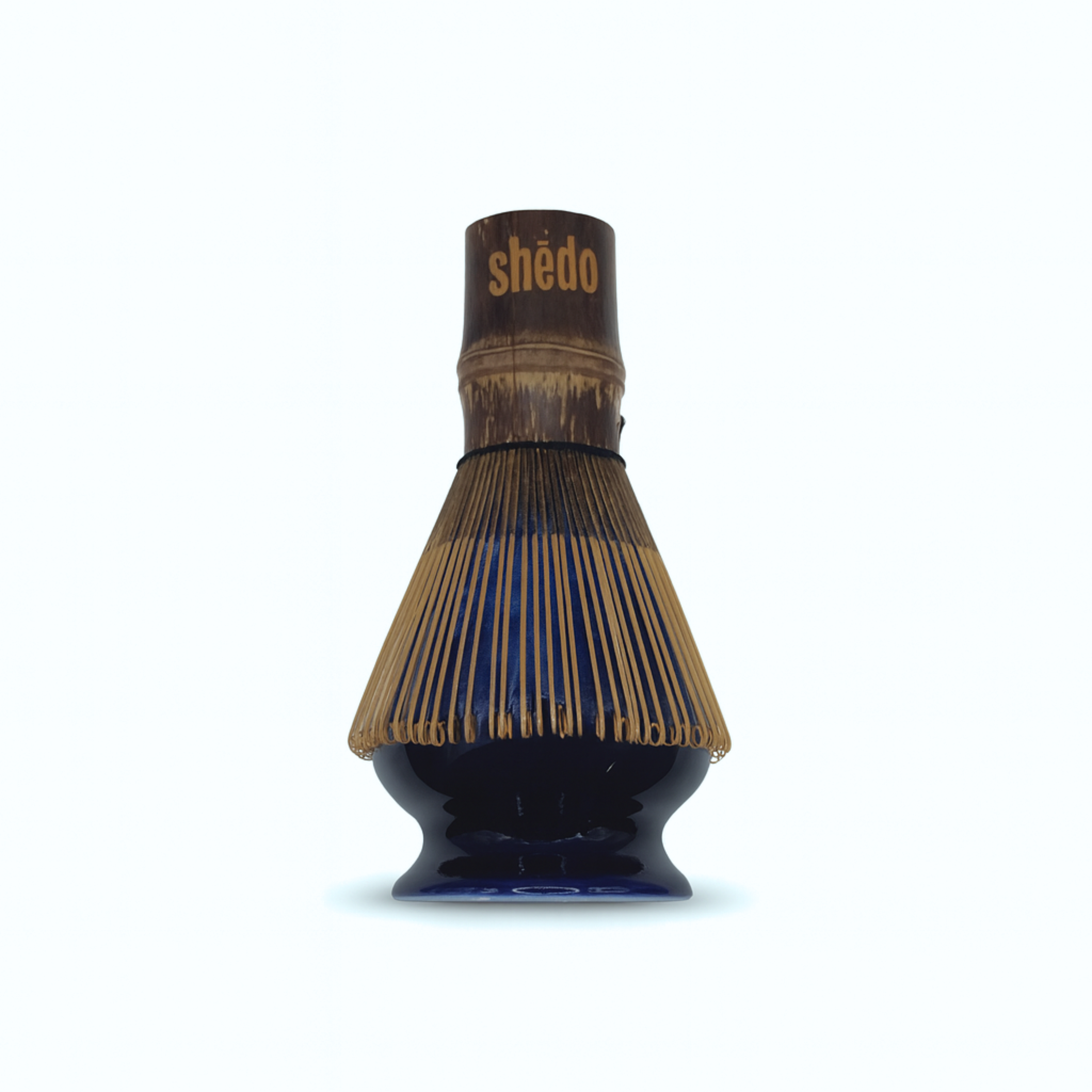 Bamboo Matcha Whisk & Ceramic Stand Shēdo